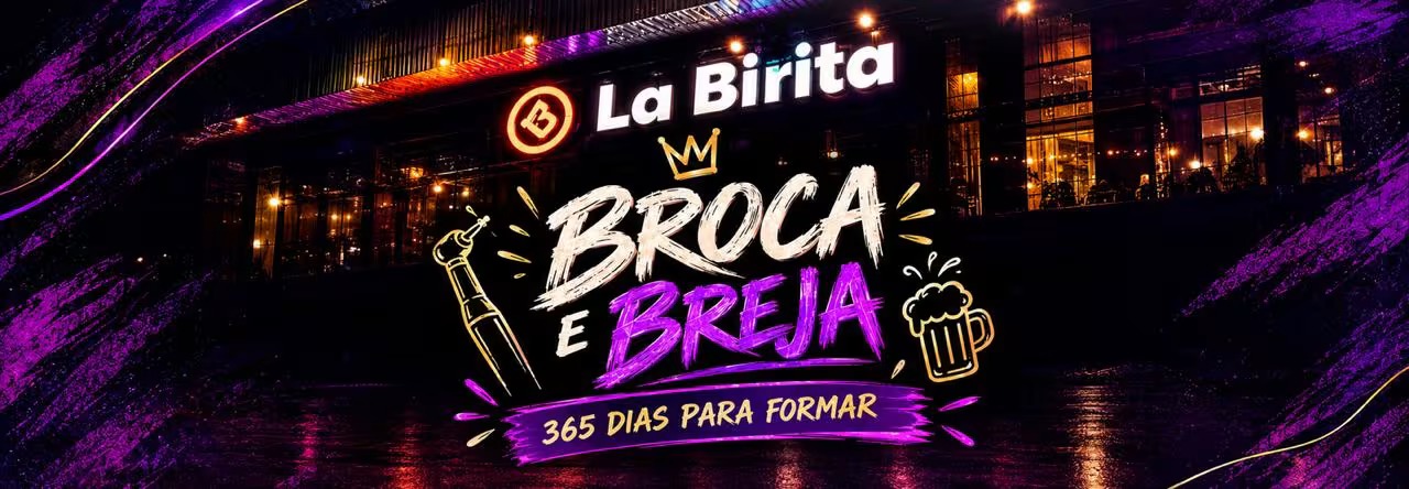 Broca e Breja — 365 dias para formar, no La Birita